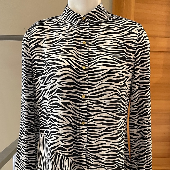 Como Vintage zebra print tunic - Picture 2 of 4